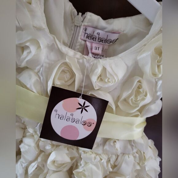 NWT Halabaloo Rosette Special Ocassion Dress - Picture 5 of 8